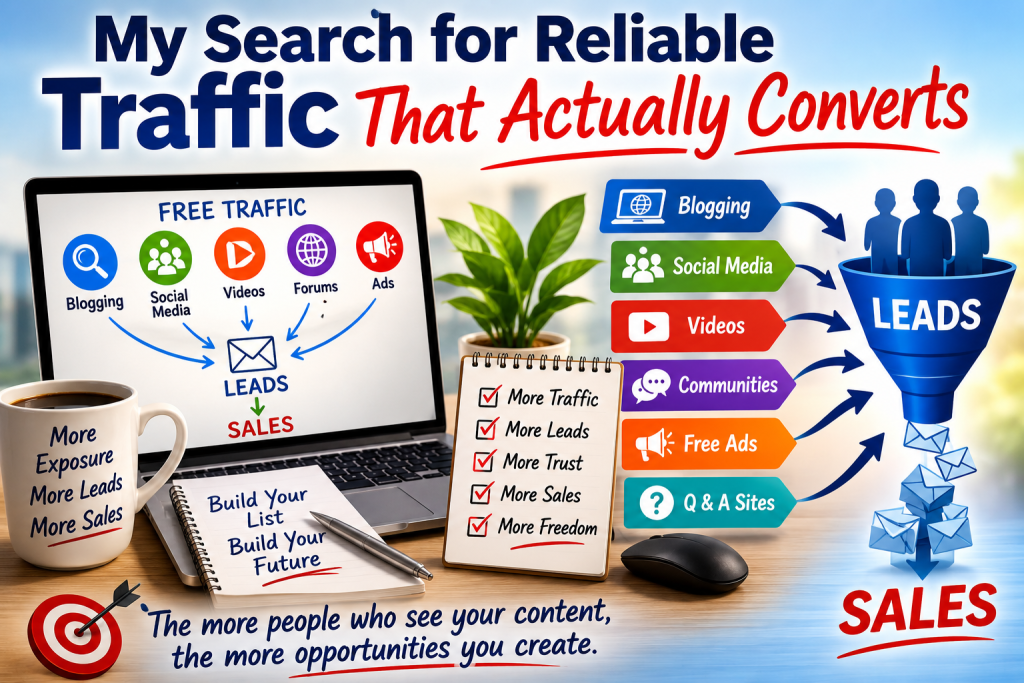 My Search for Reliable Traffic That Actually Converts.