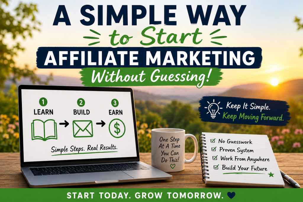 A Simple Way to Start Affiliate Marketing Without Guessing