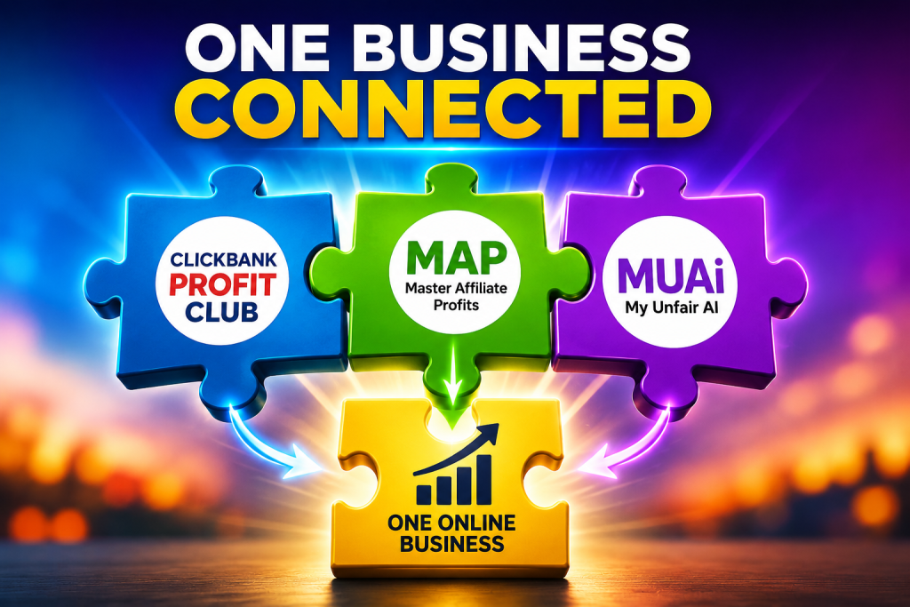 How I’m Connecting ClickBank Profit Club, MAP and MUAi Into One Online Business.
